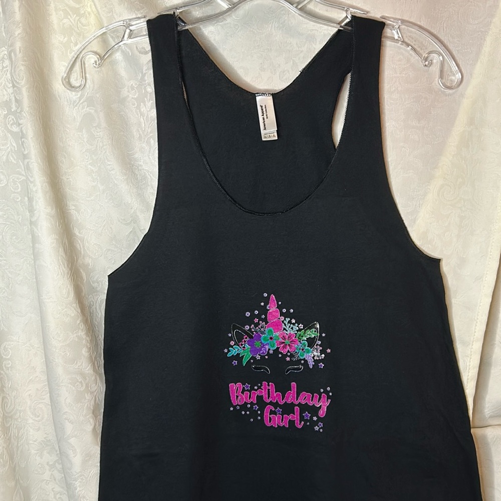 American Apparel racer back tank lrg